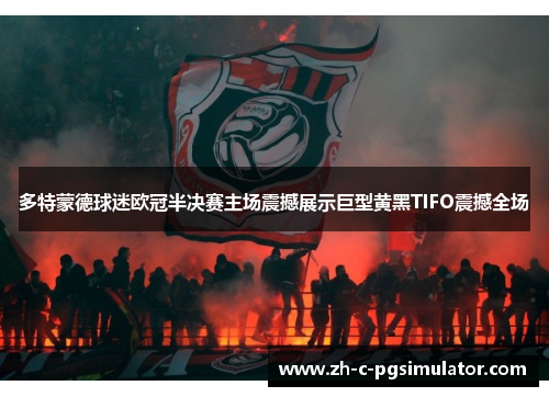 多特蒙德球迷欧冠半决赛主场震撼展示巨型黄黑TIFO震撼全场